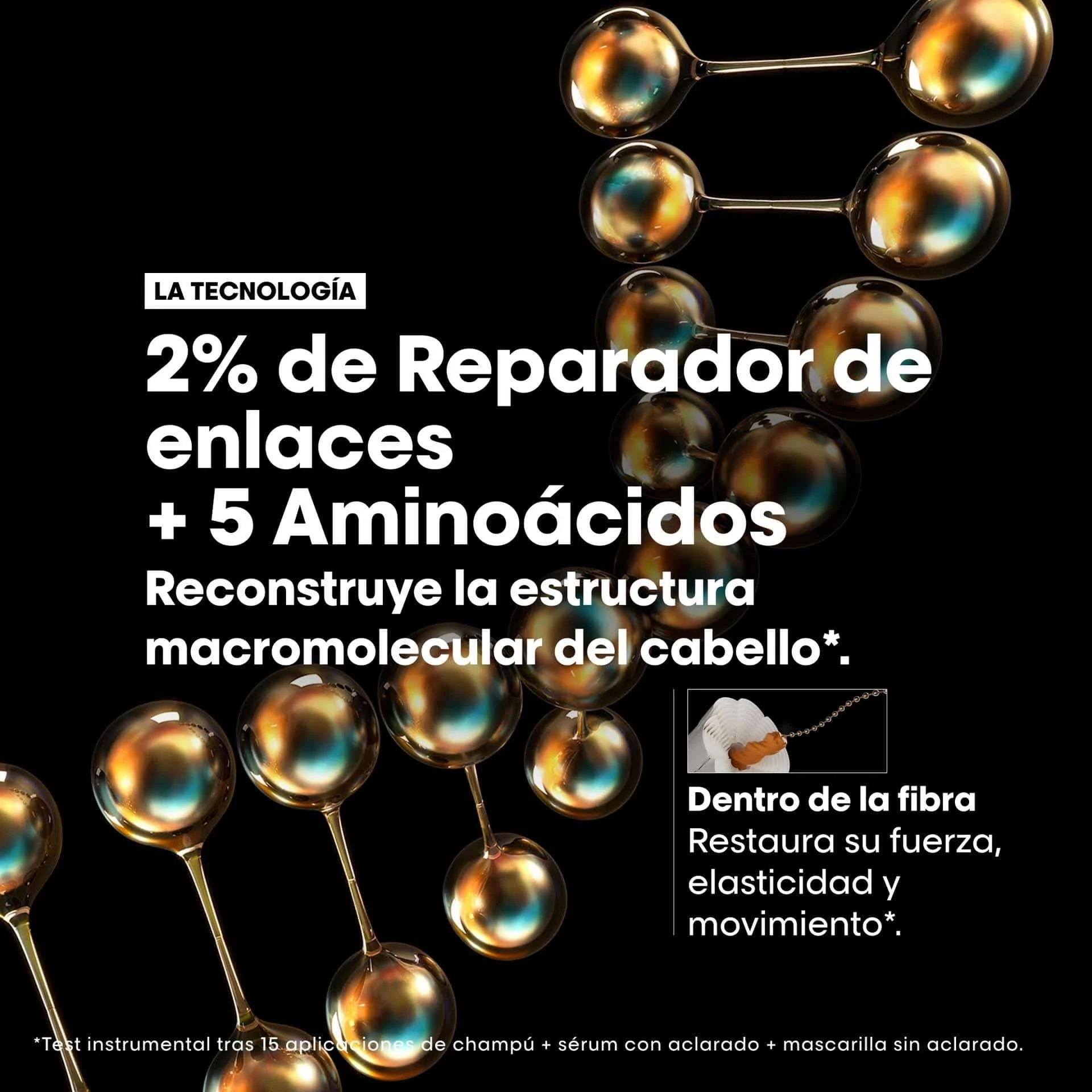 L'Oréal Professionnel Série Expert Absolut Repair Molecular Professional Leave-In Mask 100ml 5