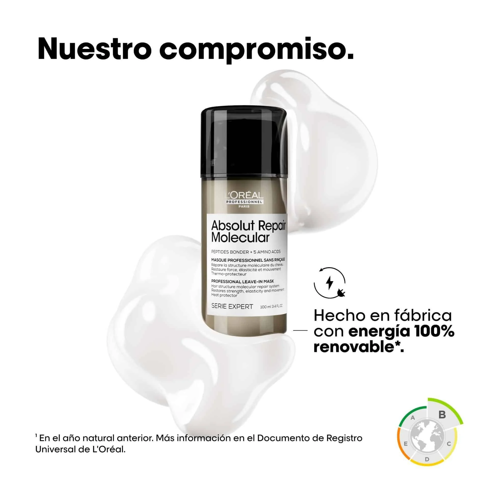 L'Oréal Professionnel Série Expert Absolut Repair Molecular Professional Leave-In Mask 100ml 10