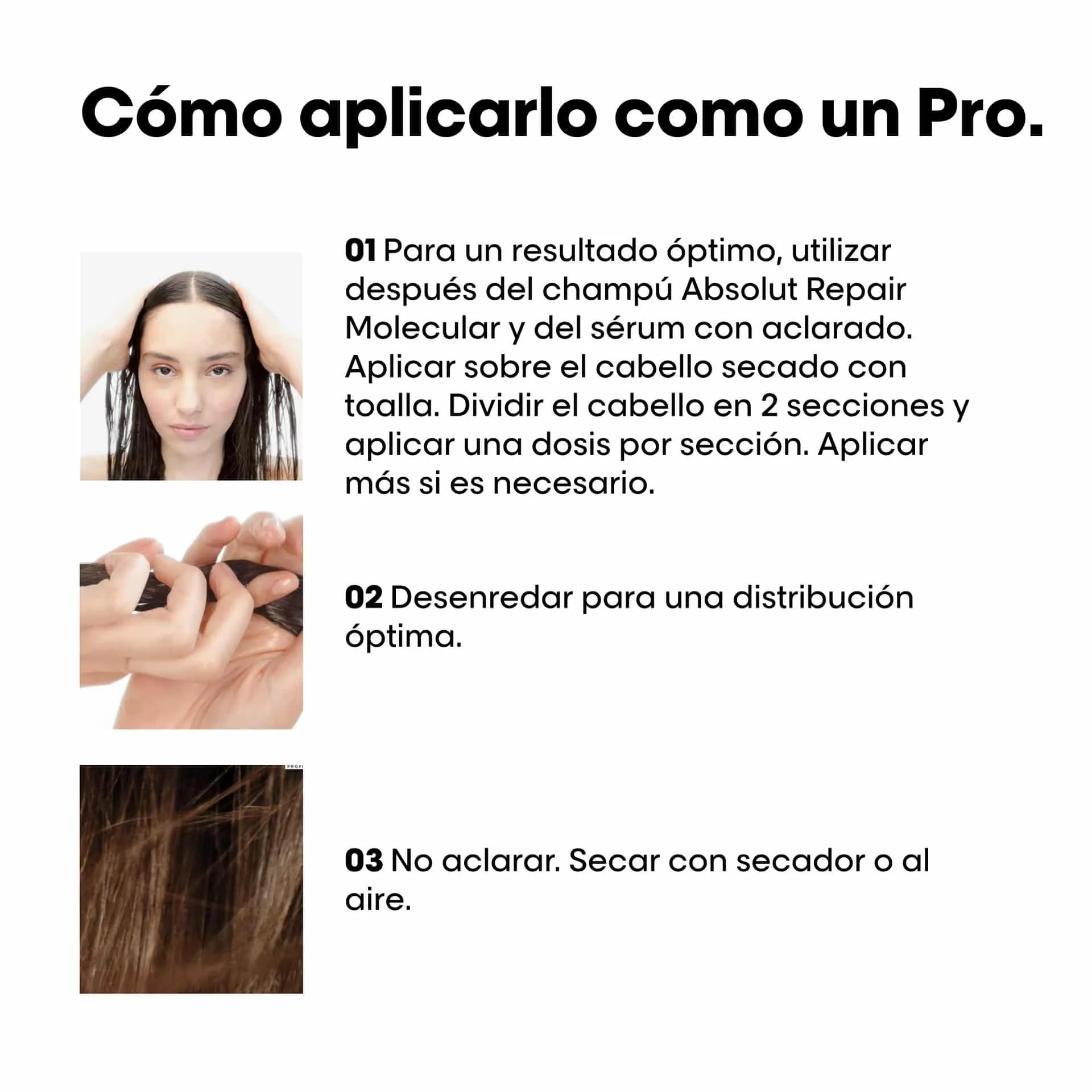 L'Oréal Professionnel Série Expert Absolut Repair Molecular Professional Leave-In Mask 100ml 9