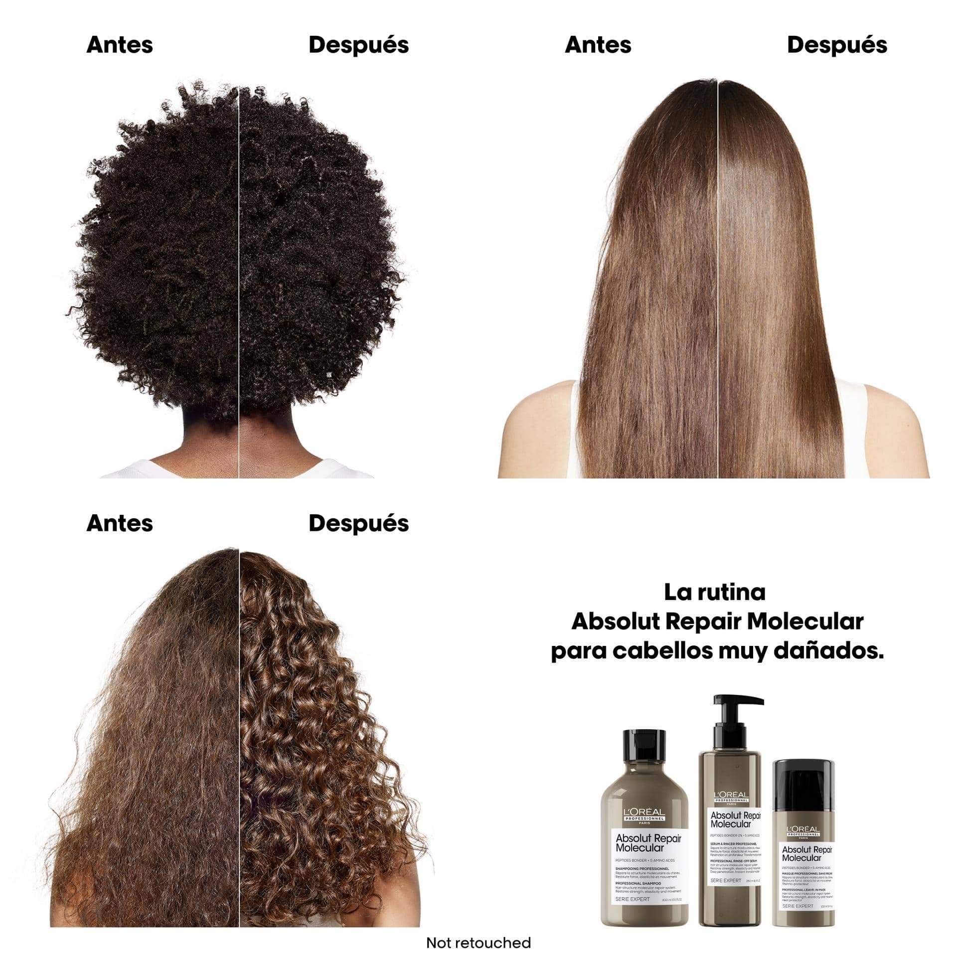 L'Oréal Professionnel Série Expert Absolut Repair Molecular Professional Leave-In Mask 100ml 3