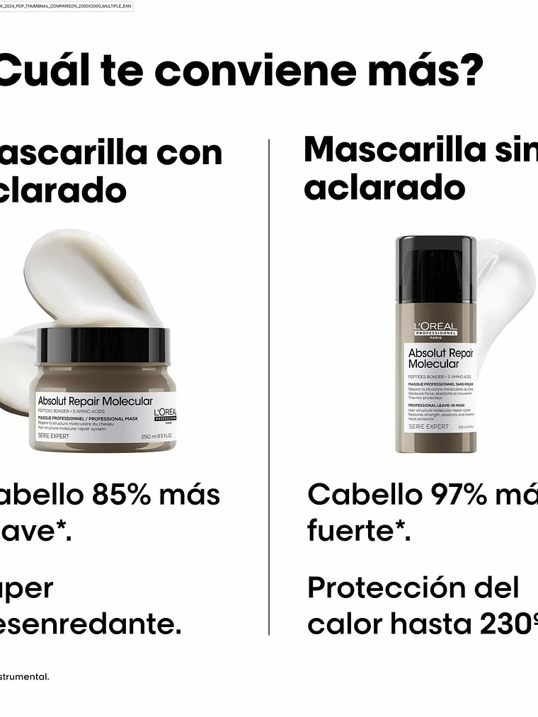 L'Oréal Professionnel Série Expert Absolut Repair Molecular Professional Mask 250ml 12