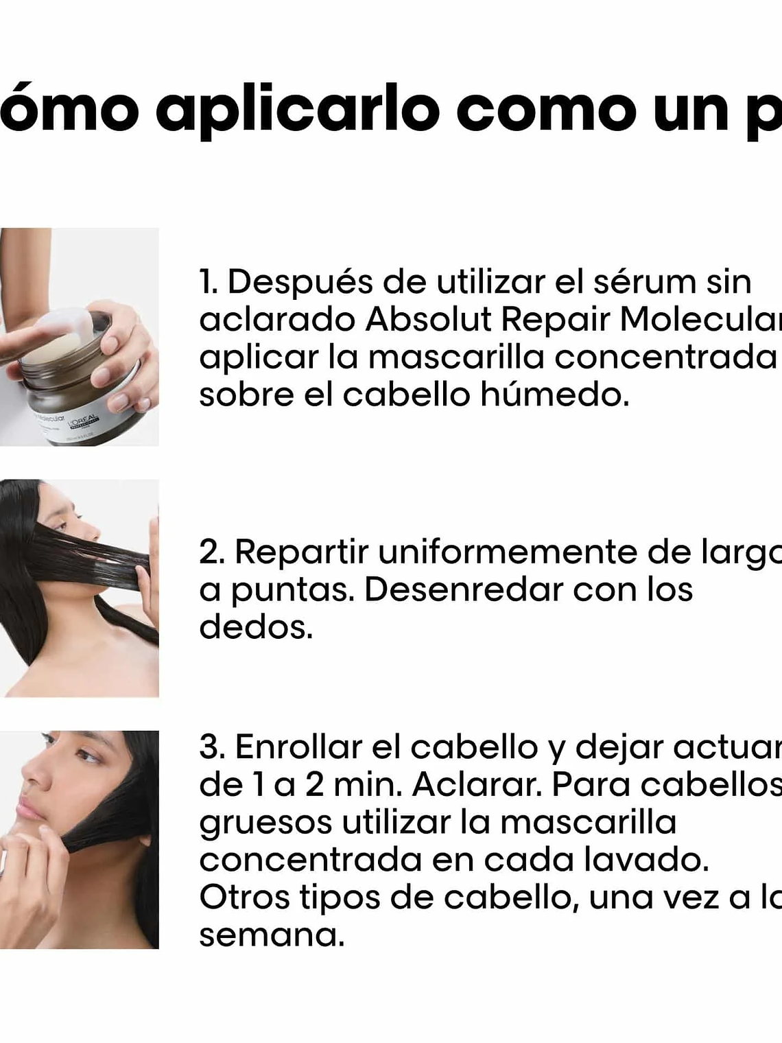 L'Oréal Professionnel Série Expert Absolut Repair Molecular Professional Mask 250ml 10