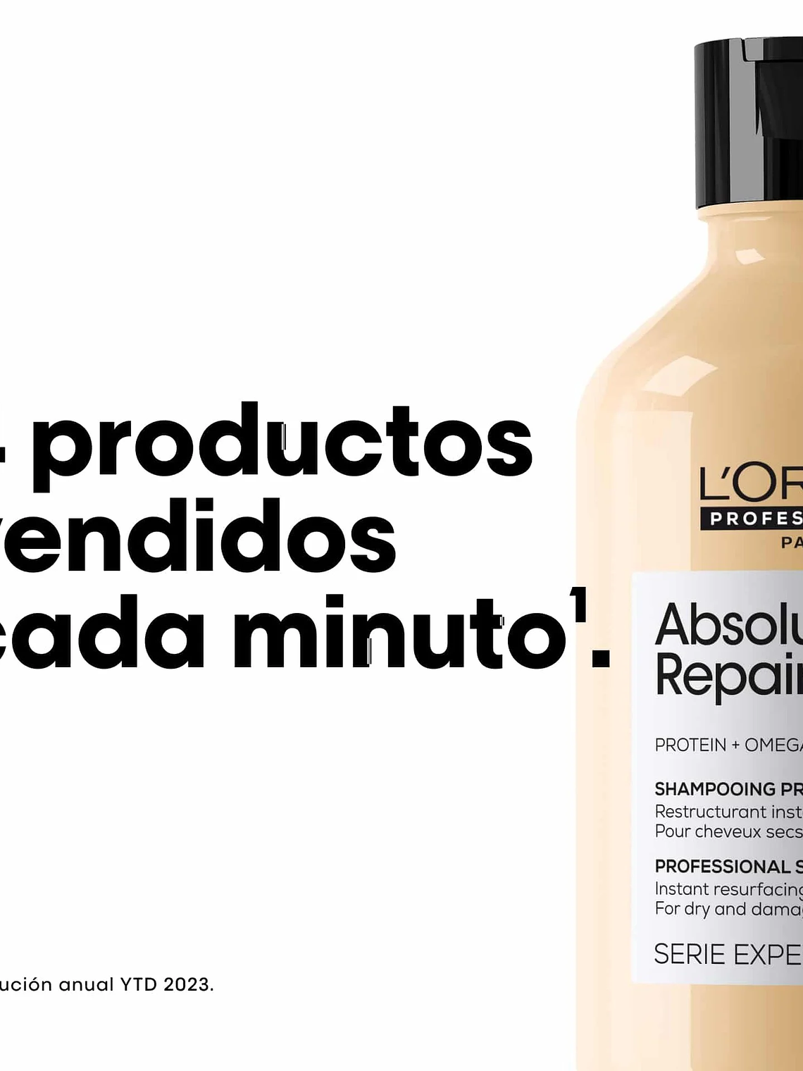 L'Oréal Professionnel Série Expert Absolut Repair Shampoo 300ml Perú 7