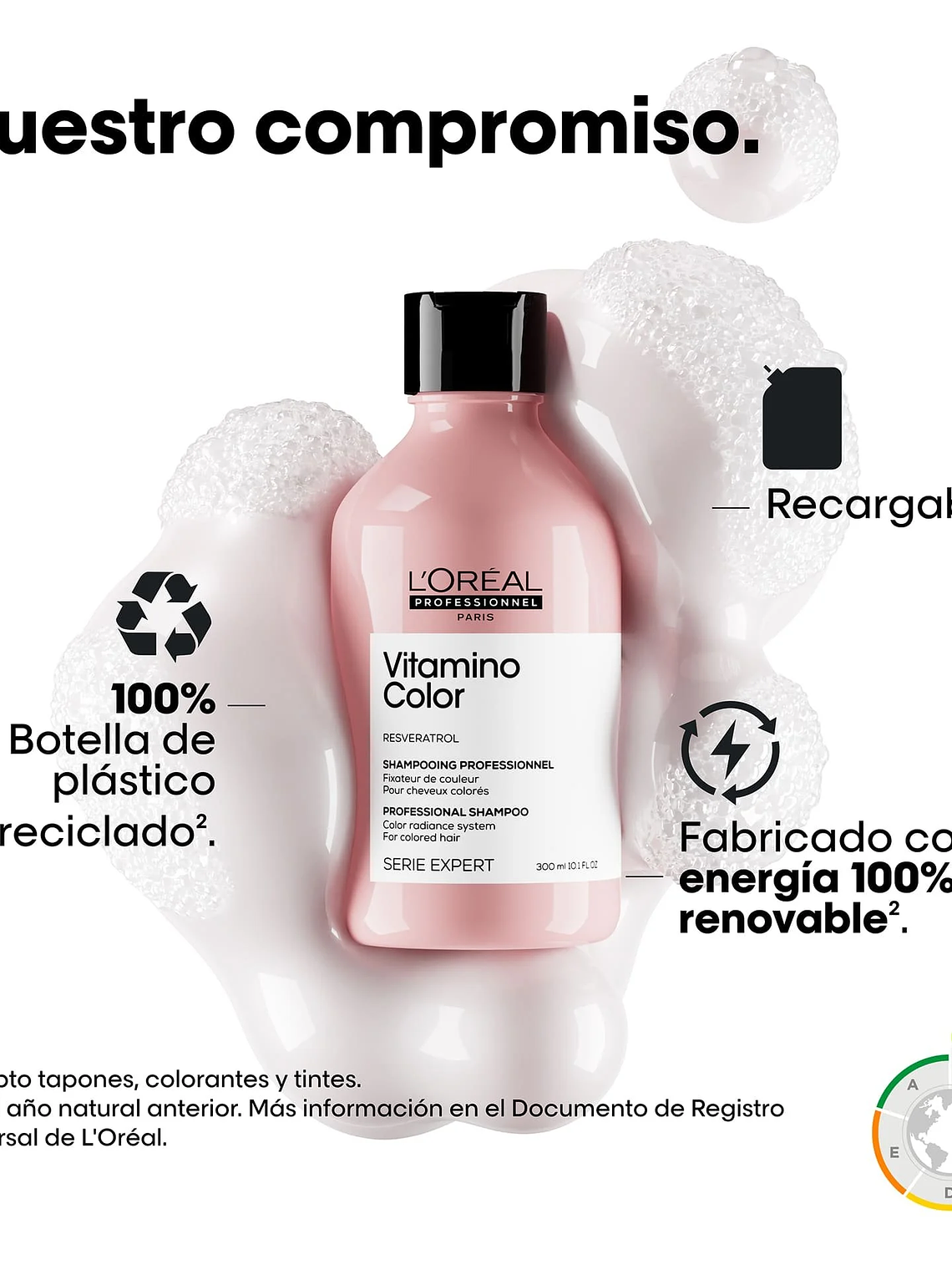 L'Oréal Professionnel Série Expert Vitamino Color Shampoo 300ml 10