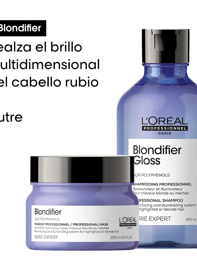 L'Oréal Professionnel Série Expert Blondifier Gloss Shampoo 300ml 4
