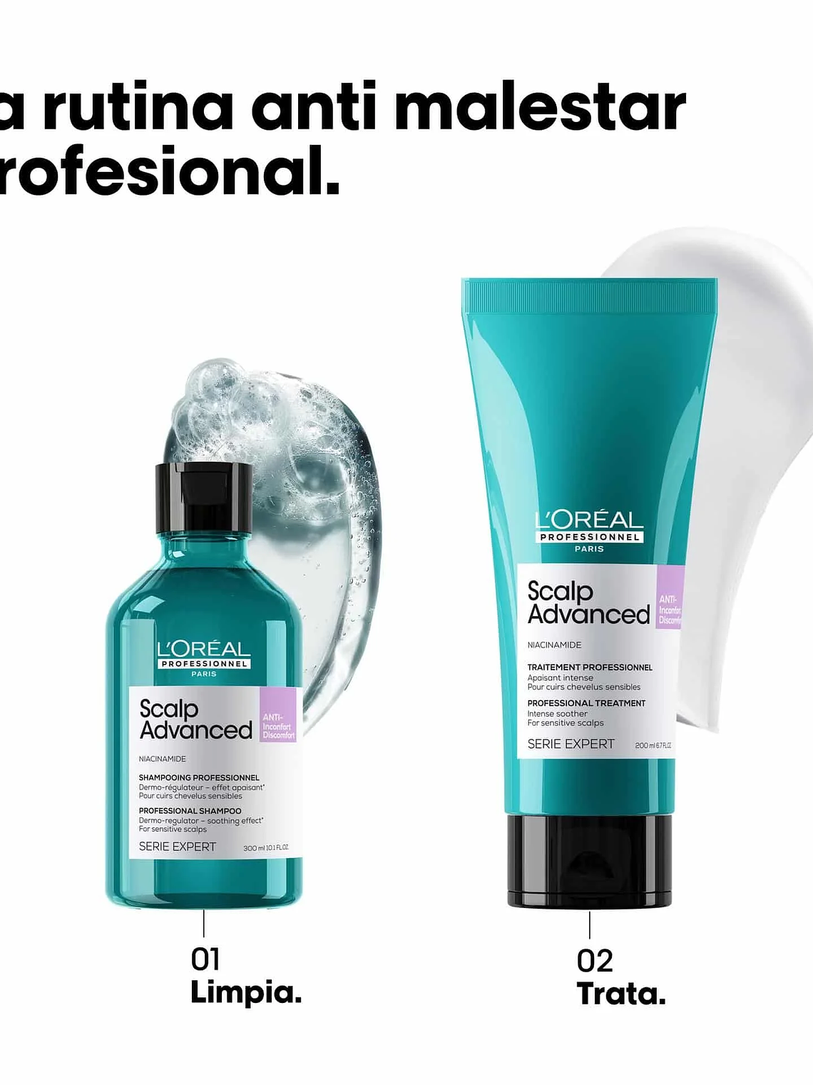 L'Oréal Professionnel Serie Expert Scalp Advanced Anti-Discomfort Shampoo 300ml  12