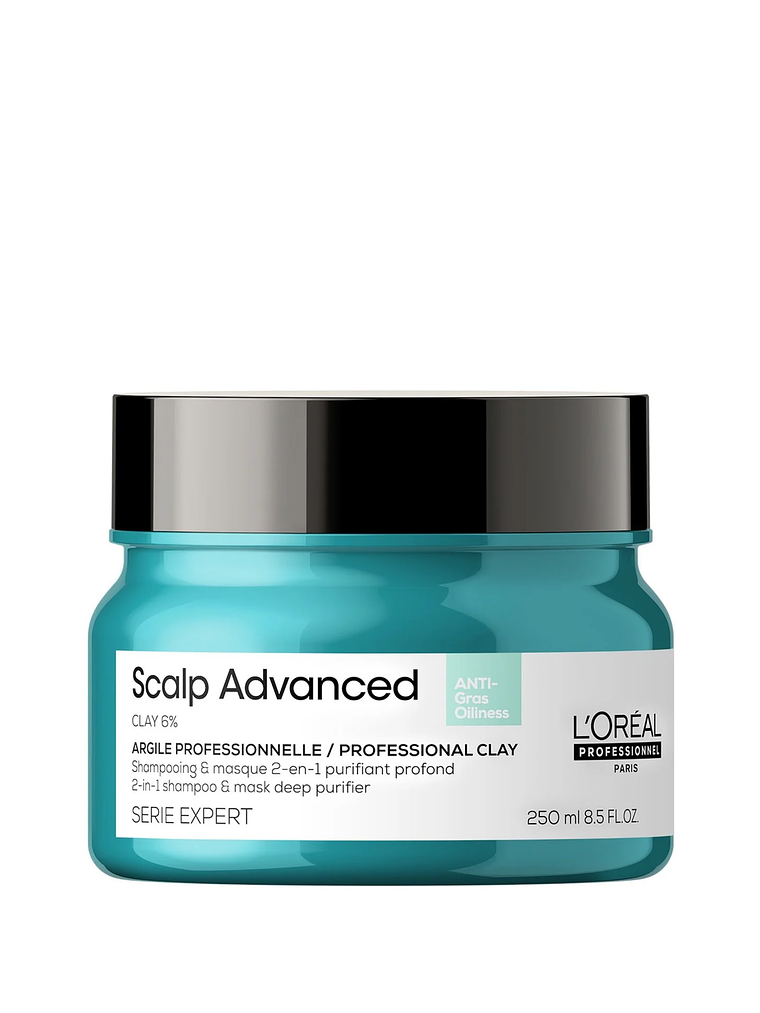 L'Oréal Professionnel Serie Expert Scalp Advanced Anti-Oiliness 2-In-1 Clay 250ml  1