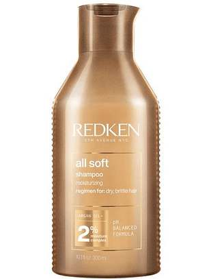 Redken All Soft Shampoo 300ml 