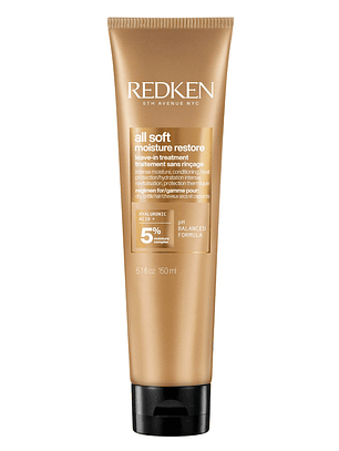 Redken All Soft Moisture Restore Leave-In Treatment 150ml 