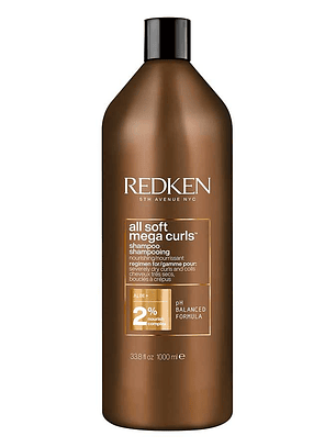 Redken All Soft Mega Curls Shampoo 1000ml