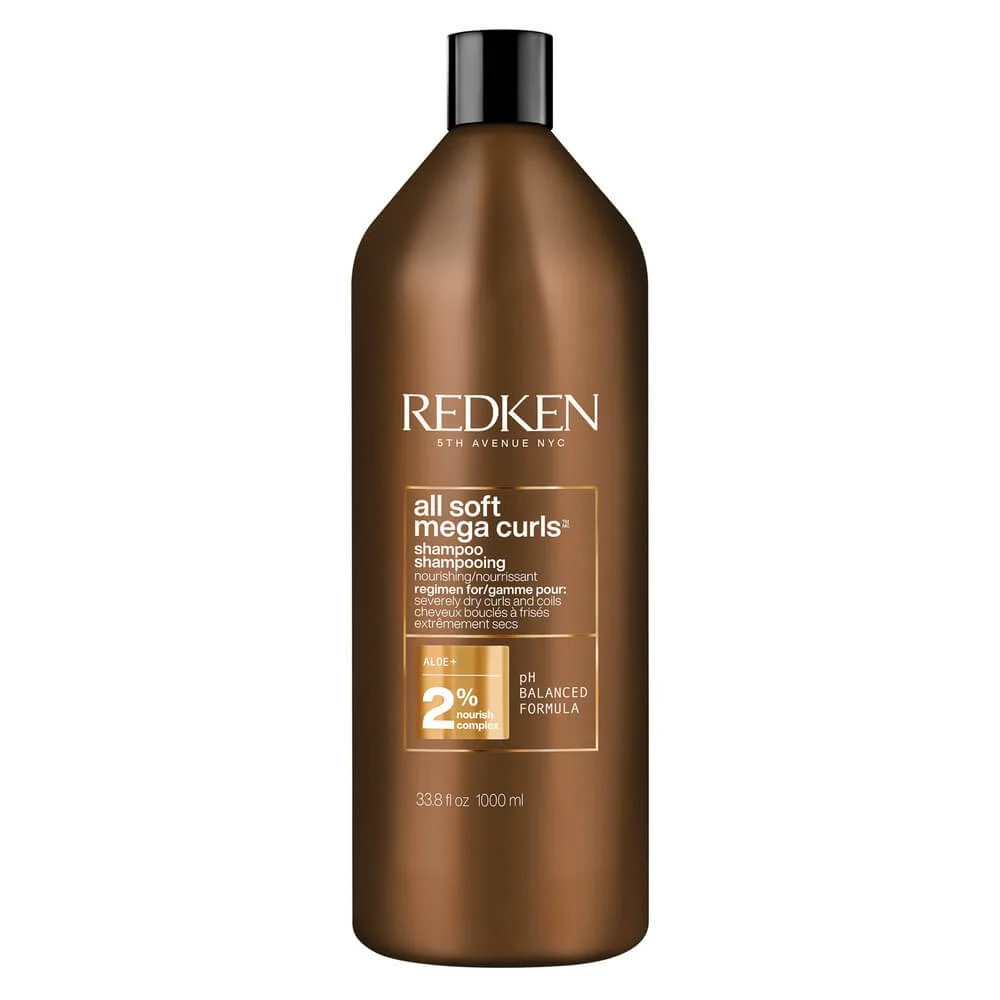 Redken All Soft Mega Curls Shampoo 1000ml 1