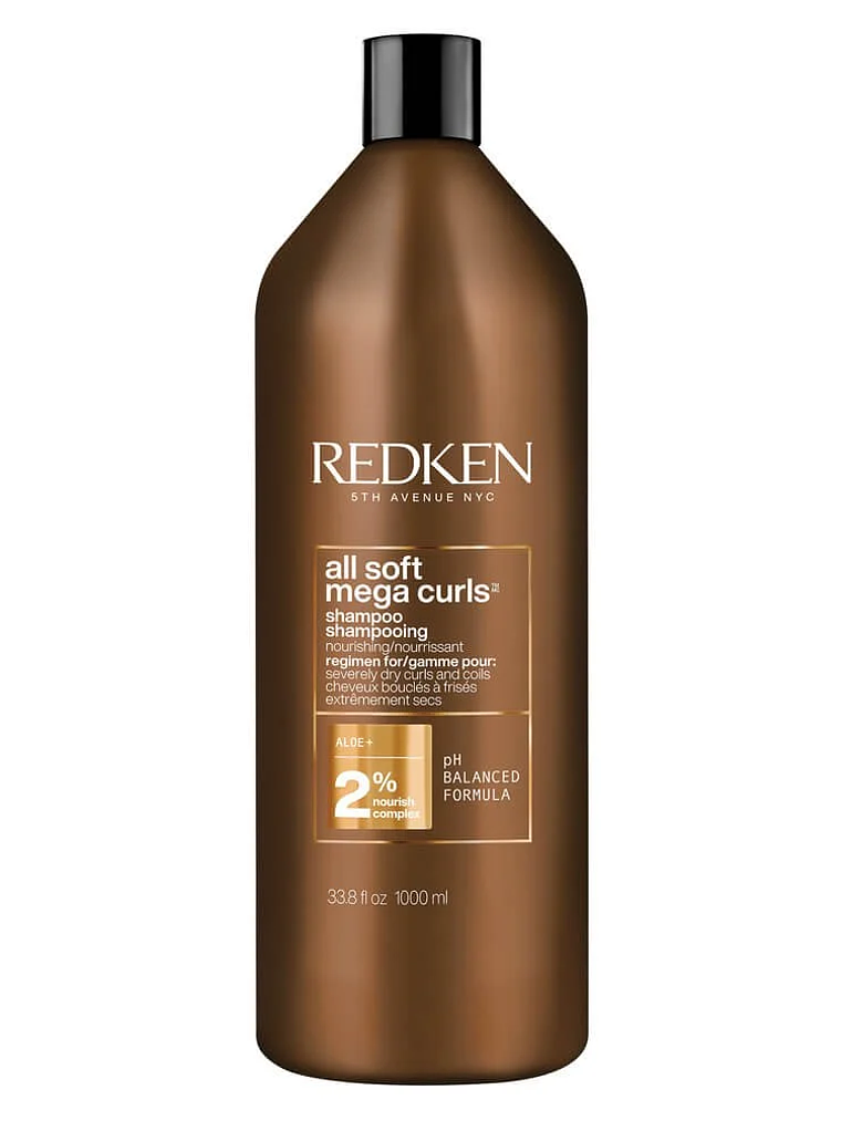 Redken All Soft Mega Curls Shampoo 1000ml 1