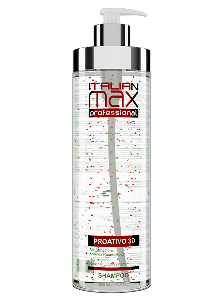 Italian Max Professional Shampoo Pro Active 3D 500 ml 1