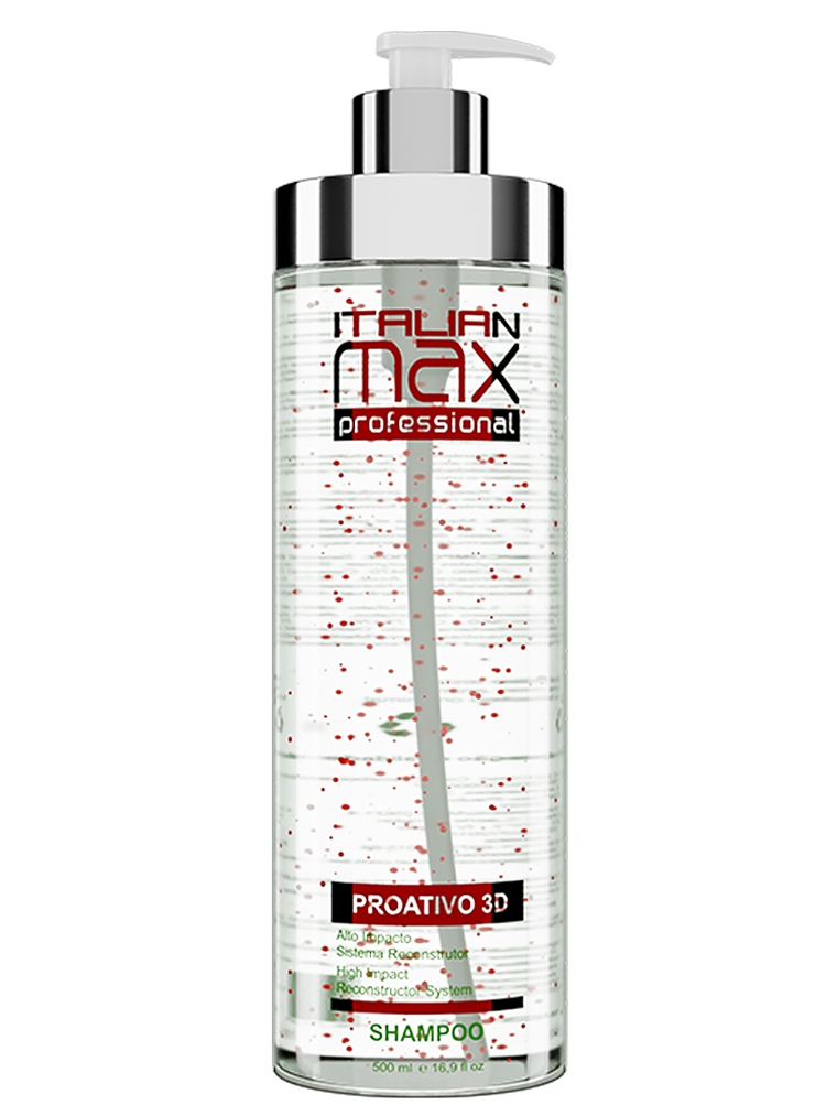 Italian Max Professional Shampoo Pro Active 3D 500 ml 1