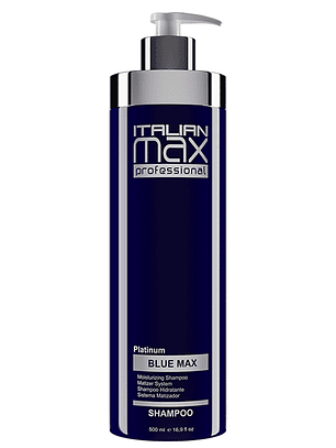 Italian Max Professional Shampoo Blue Max Platinum 500 ml