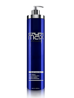 Italian Max Professional Alisado Brasilero en Gel Blue Max 1000 ml