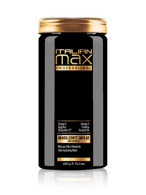 Italian Max Professional Anabolizante Capilar Máximo Italiano 2000g