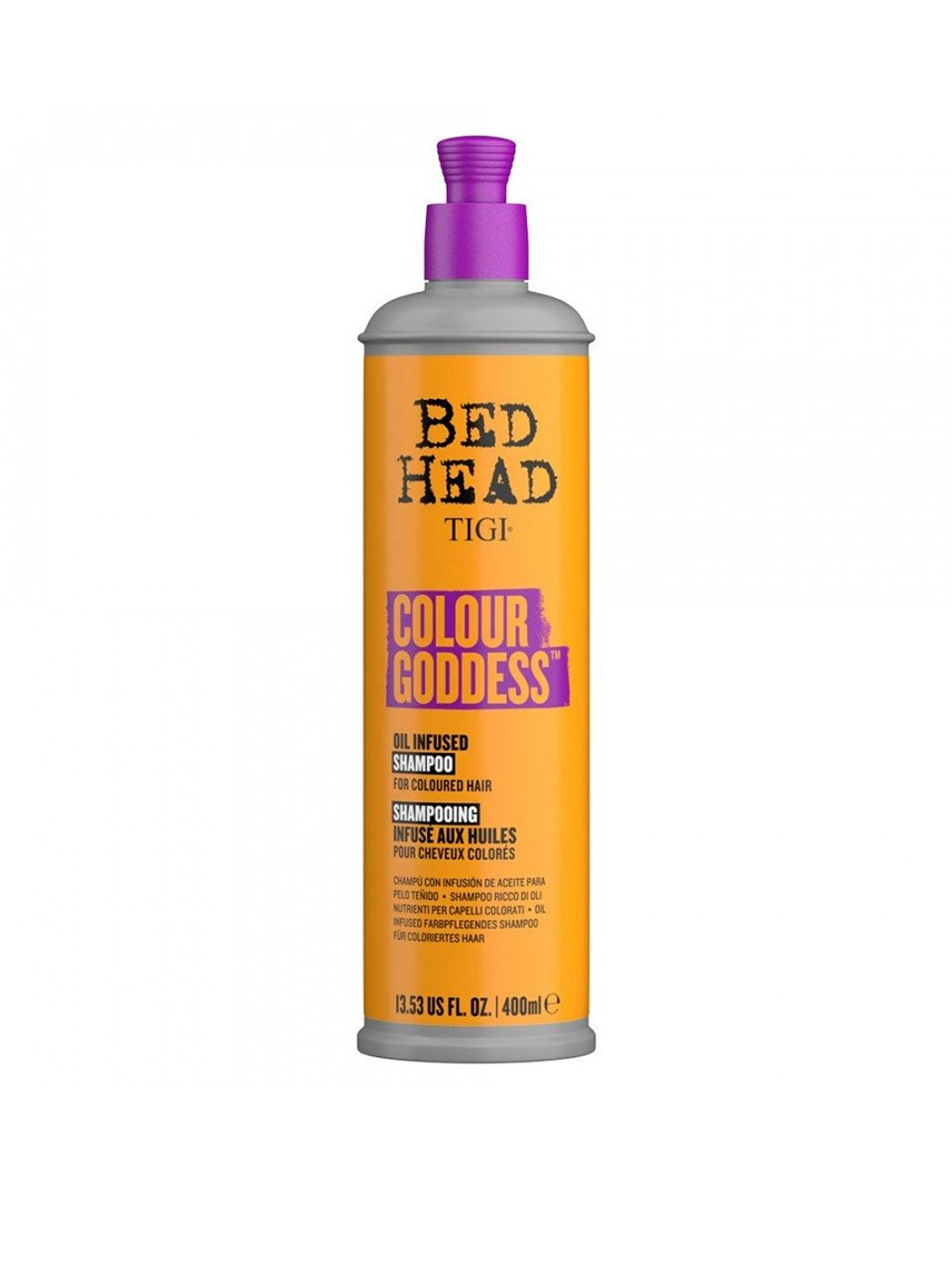 TIGI Bed Head Color Goddess Oil Infused Shampoo 400ml 1