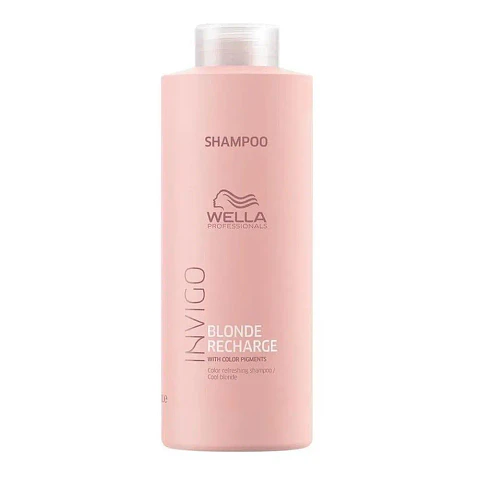 Wella Invigo Blonde Recharge Cool Blonde Shampoo 1000m