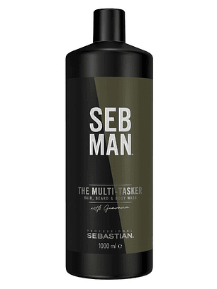 Sebastian SEBMAN Multitasker 3 en 1 Cuerpo, Cabello y Barba 1000 ml