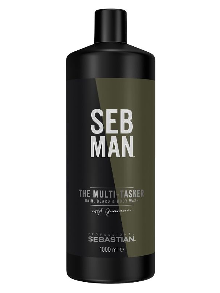 Sebastian SEBMAN Multitasker 3 en 1 Cuerpo, Cabello y Barba 1000 ml 1