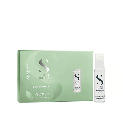 Alfaparf Professional Semi Di Lino Scalp Renew Energizing Lotion (Caja x10ml x12)