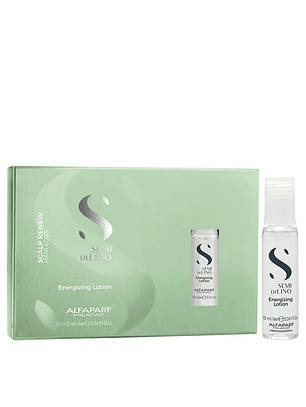 Alfaparf Professional Semi Di Lino Scalp Renew Energizing Lotion (Caja x10ml x12)