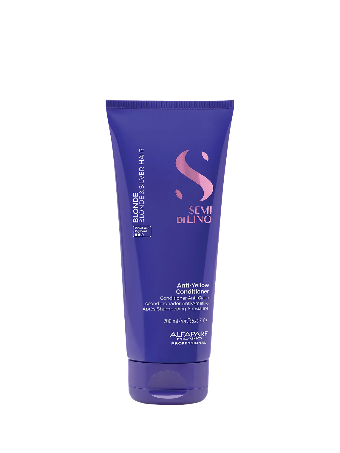 Alfaparf Professional Semi Di Lino Blonde Anti-Yellow Conditioner 200ml 1
