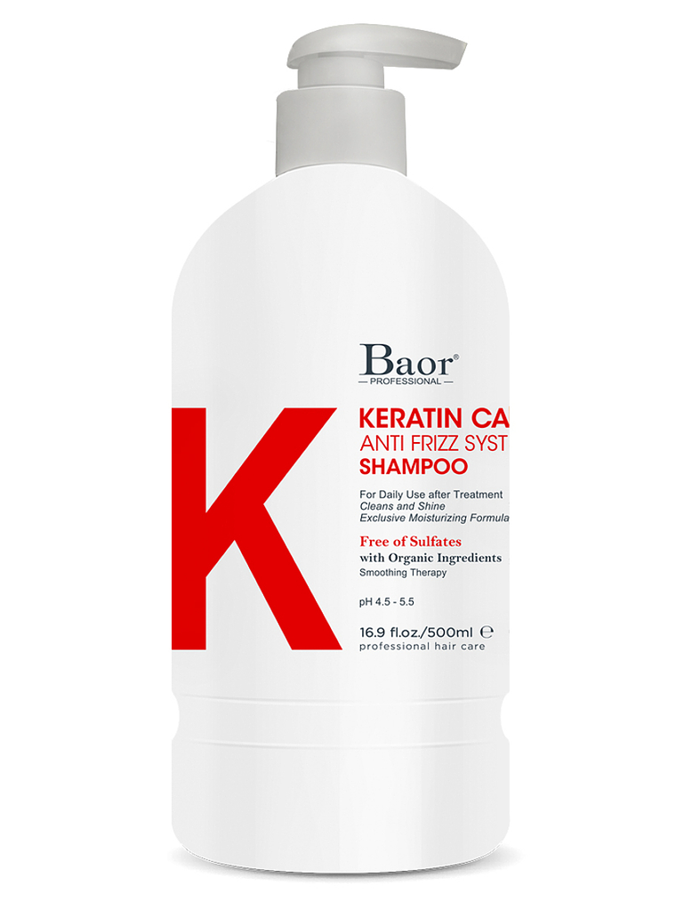 Baor Professional Shampo Keratin Care 500ml 1