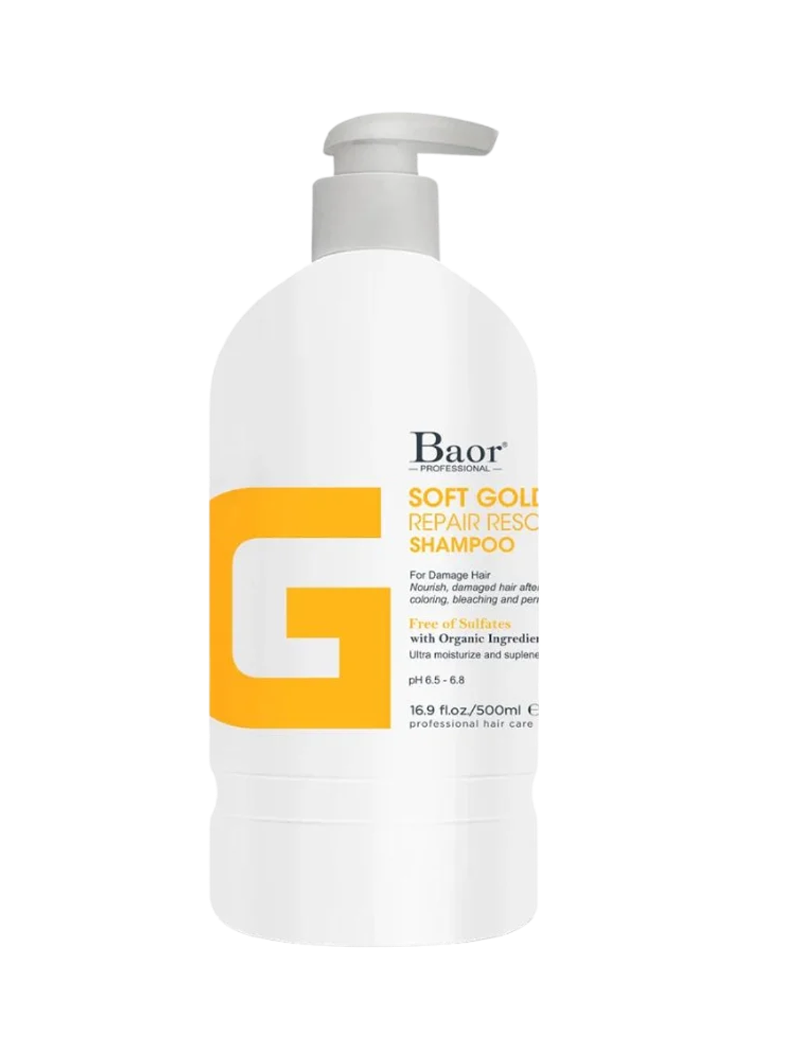 Baor Professional Shampoo Soft Gold 500ml 1