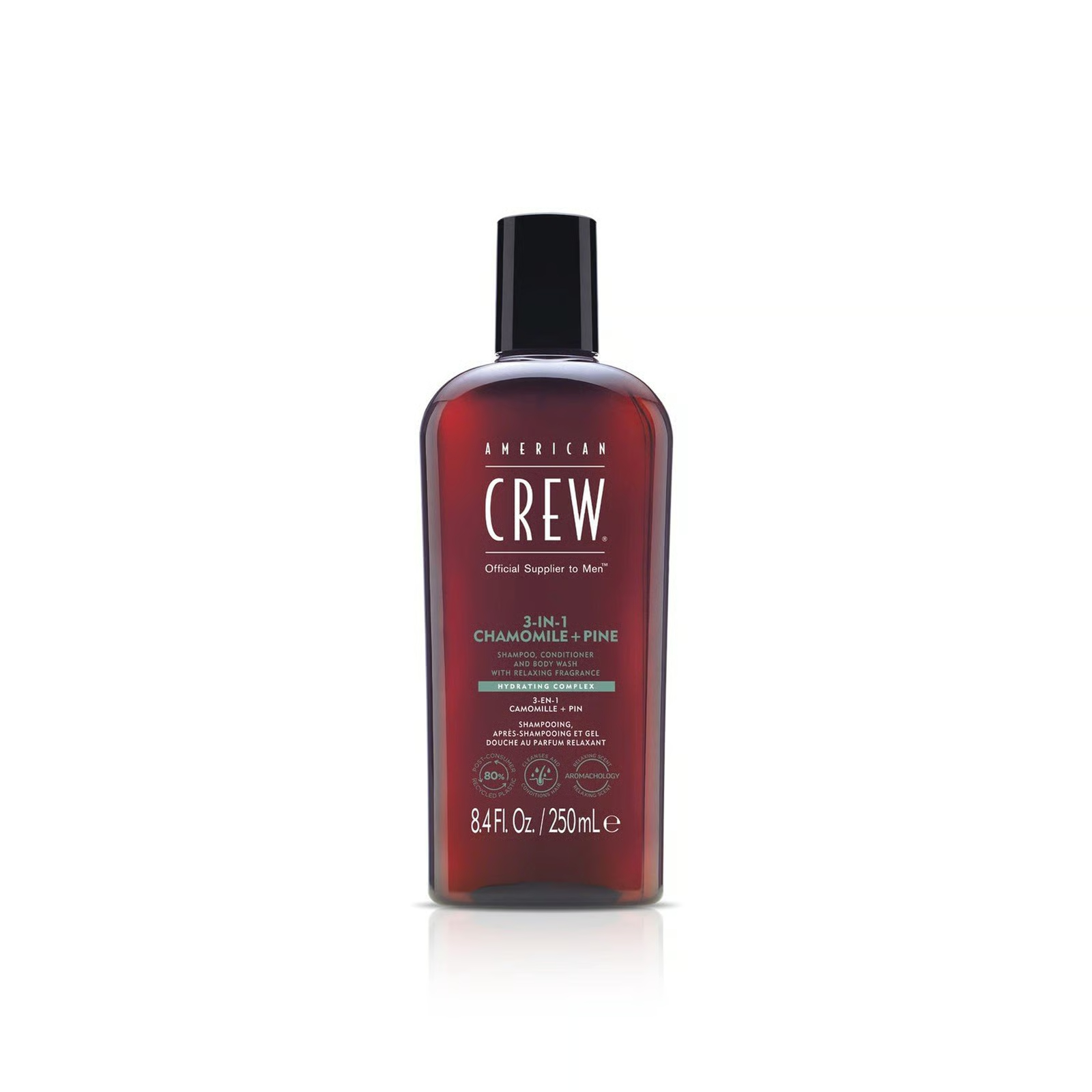 American Crew 3 en 1 Chamomile + Pine Bodywash Shampoo 450ml 1