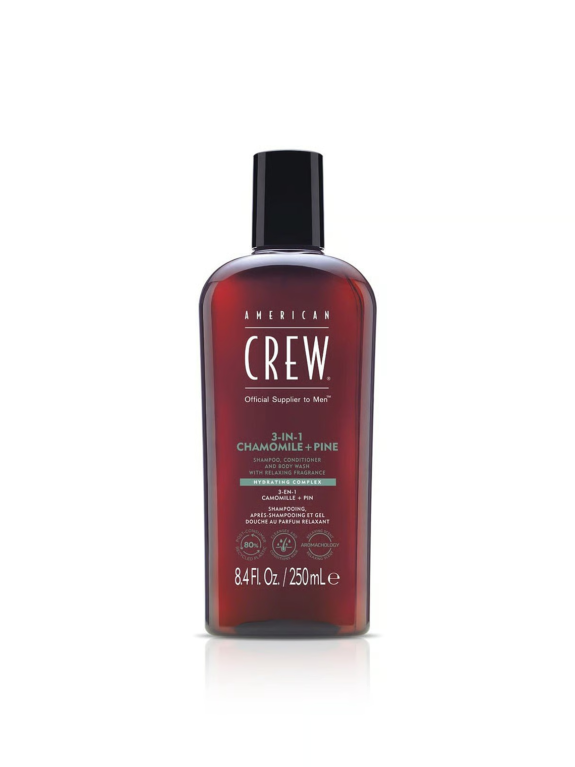 American Crew 3 en 1 Chamomile + Pine Bodywash Shampoo 450ml 1