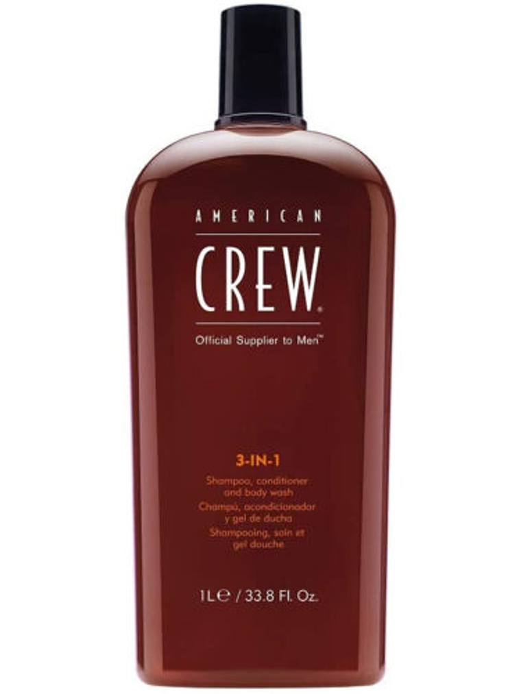 American Crew 3 en 1 Shampoo 1000ml 1