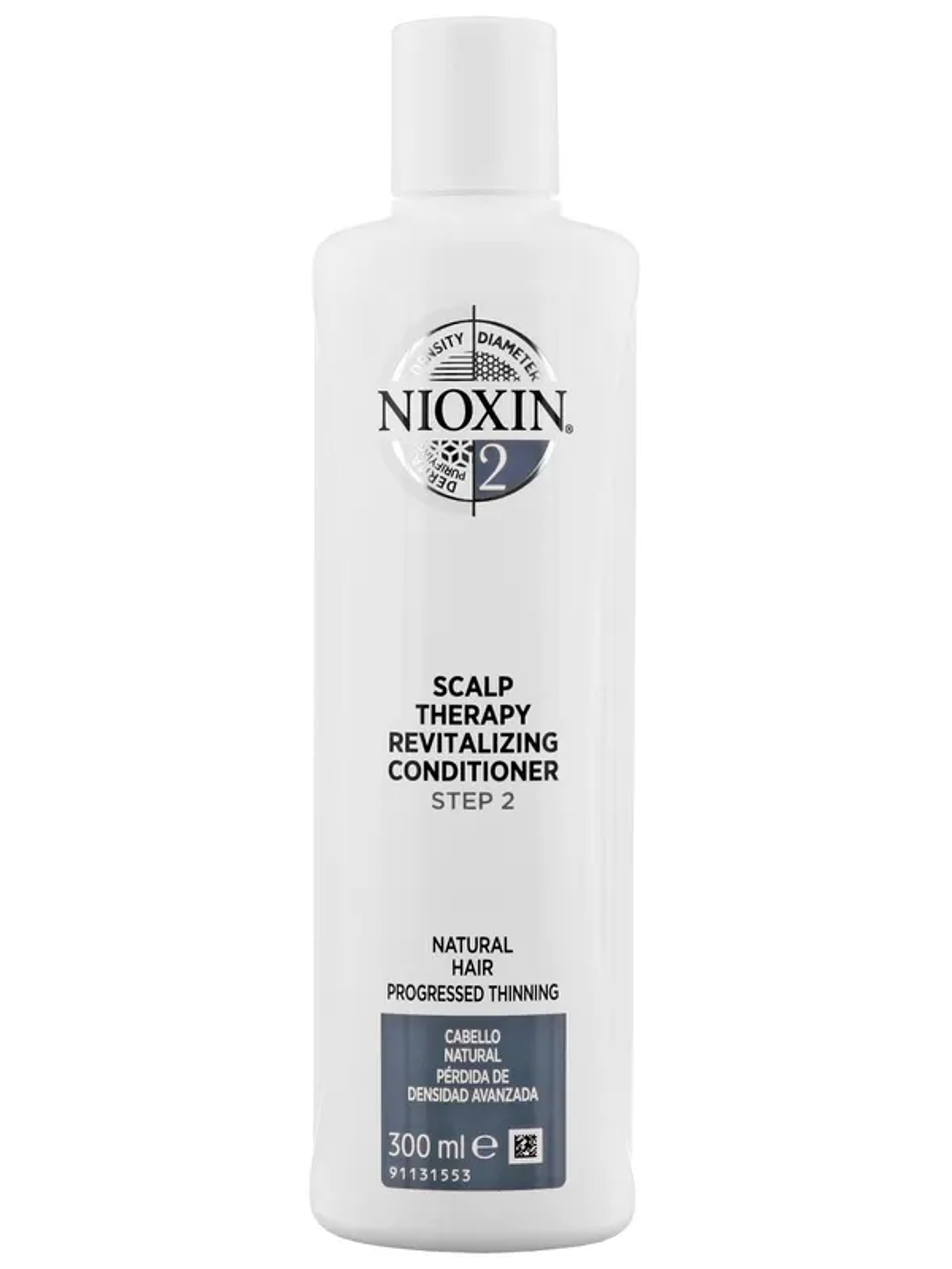 Nioxin 2 Acondicionador Densificador para Cabello Natural 300ml 1