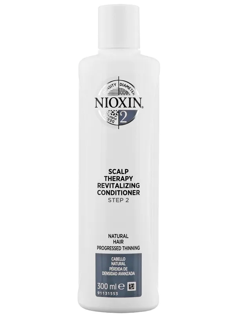 Nioxin 2 Acondicionador Densificador para Cabello Natural 300ml 1