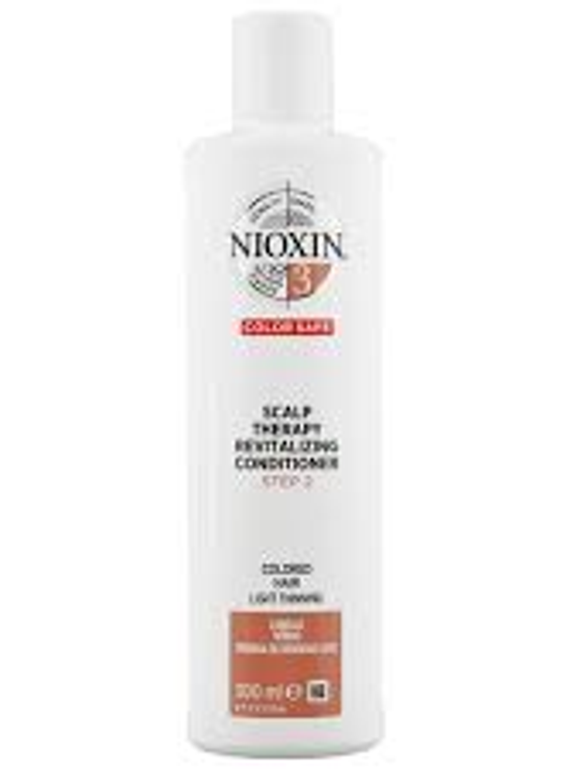 Nioxin 3 Acondicionador Densificador para Cabello Teñido 300ml 1