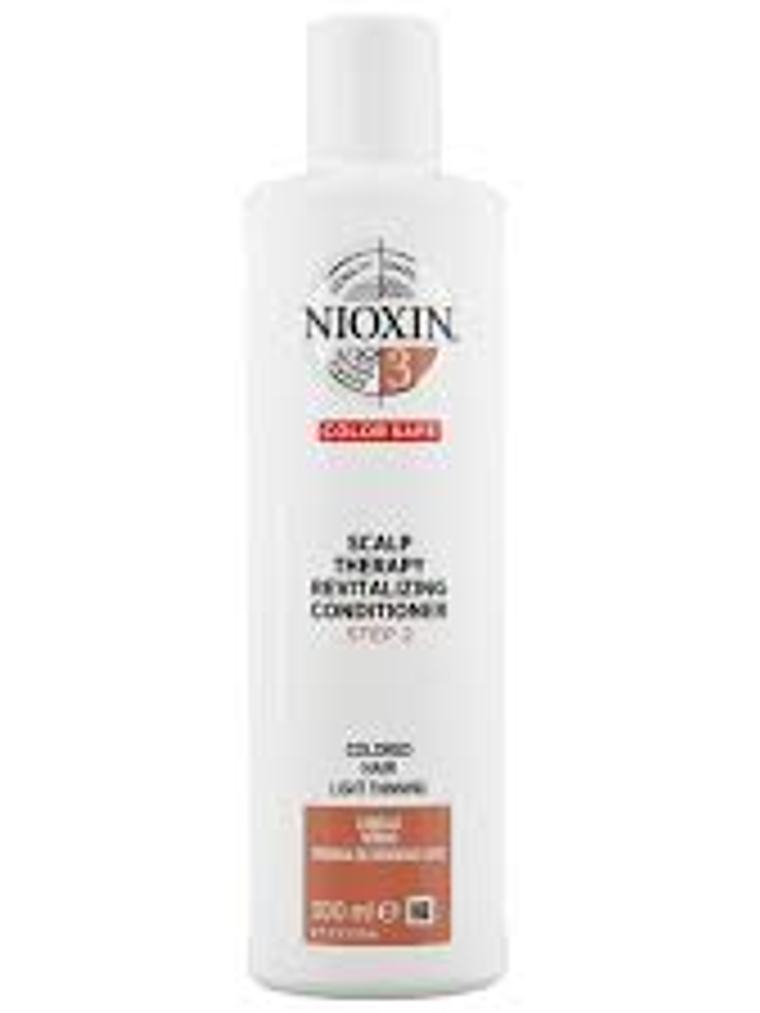 Nioxin 3 Acondicionador Densificador para Cabello Teñido 300ml 1