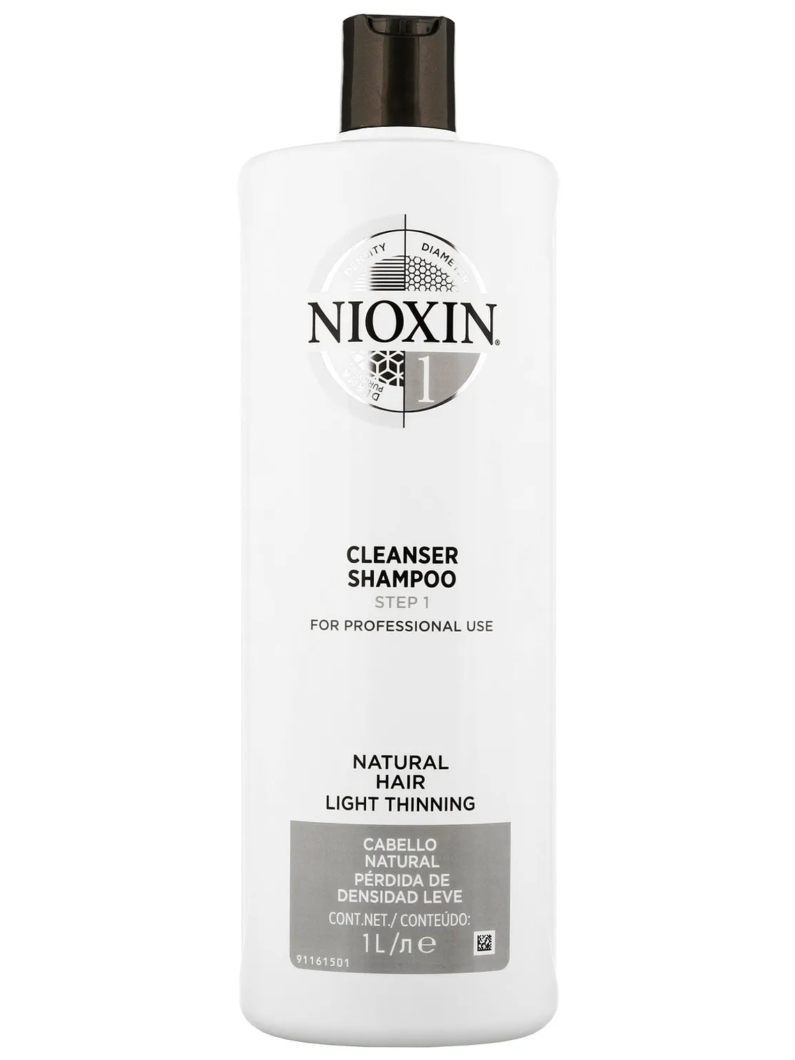 Nioxin-1 Acondicionador Densificador para Cabello Natural 1000ml 1