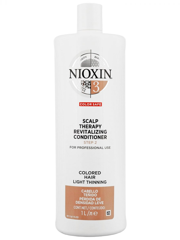 Nioxin 3 Acondicionador Teñido 1000ml 1