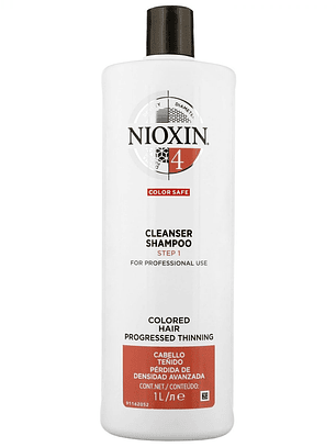 Nioxin 4 Shampoo Densificador  1000ml