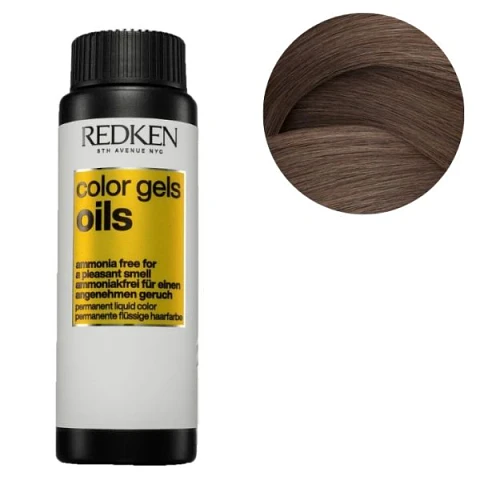 Redken Color Gels Oils Permanent Hair Dye 6NA Granite 60ml