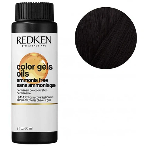 Redken Color Gels Oils Permanent Hair Dye 6NN Chocolate Mousse 60ml