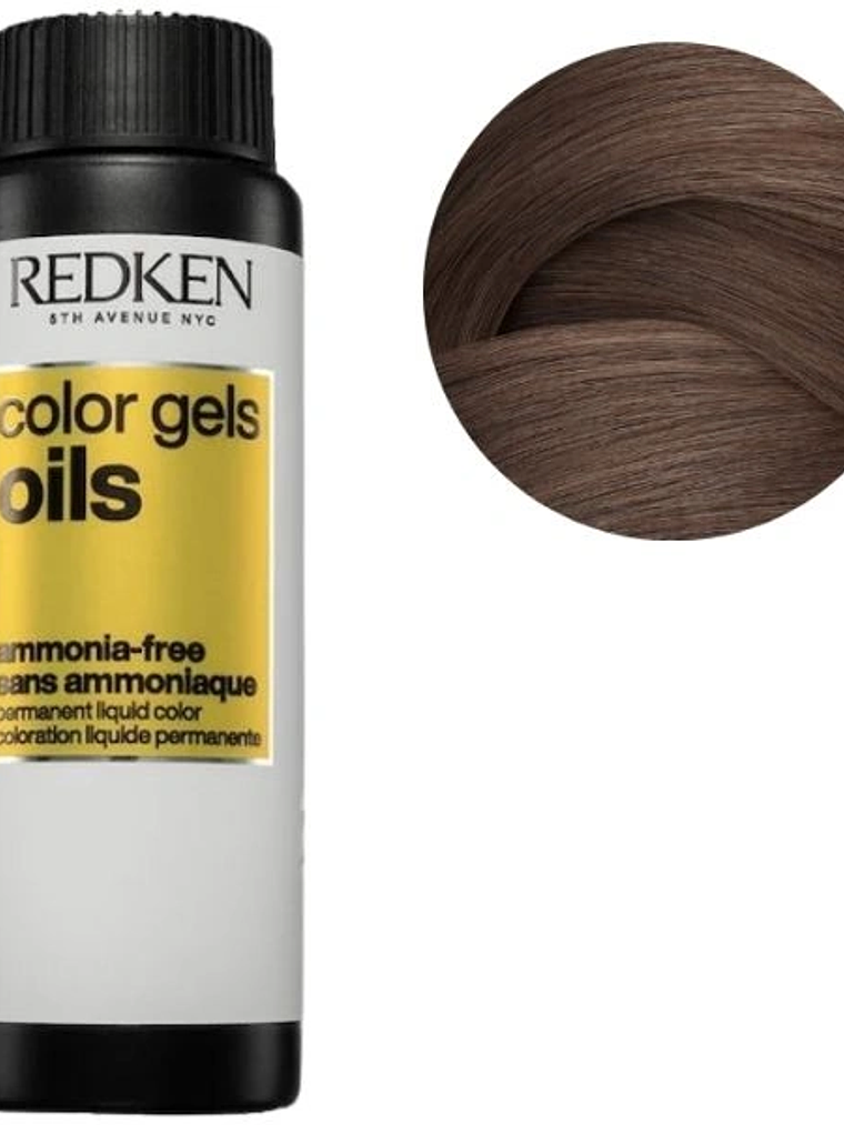 Redken Color Gels Oils Permanent Hair Dye 6N Moroccan Sand 60ml 1