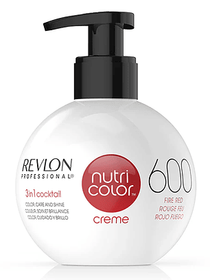 Revlon Professional Nutri Color Filters 3-In-1 Cream Hair Dye 600 Red 240ml