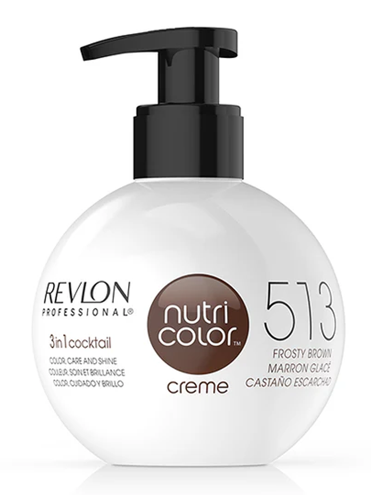 Revlon Professional Nutri Color Filters 3-In-1 Cream Hair Dye 513 Frosty Brown 240ml 1
