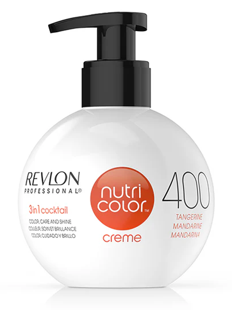 Revlon Professional Nutri Color Filters 3-In-1 Cream Hair Dye 400 Tangerine 240ml  1