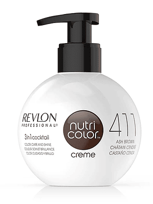 Revlon Professional Nutri Color Filters 3-In-1 Cream Hair Dye Ash Brown 240ml