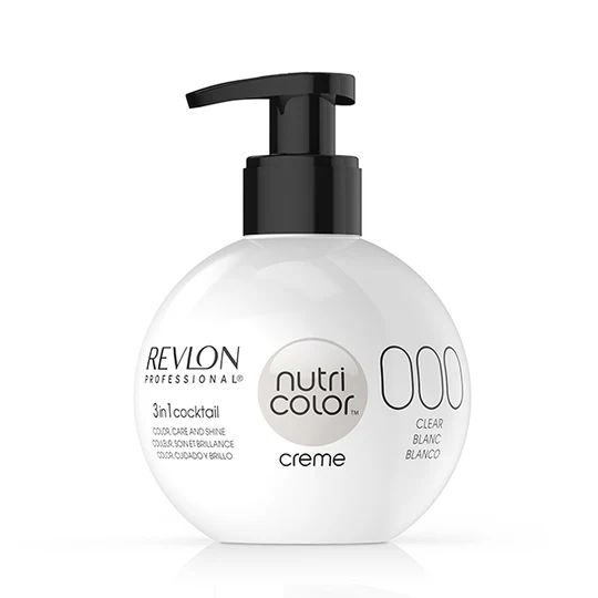 Revlon Professional Nutri Color Filters 3-In-1 Cream Hair Dye 000 Clear 240ml  1