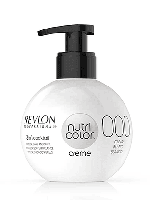 Revlon Professional Nutri Color Filters 3-In-1 Cream Hair Dye 000 Clear 240ml 