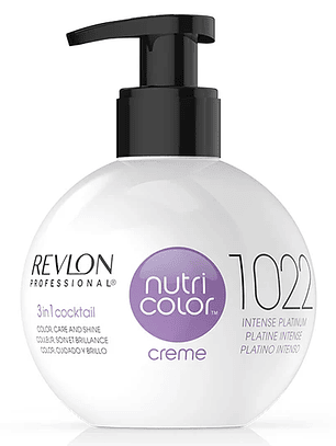 Revlon Professional Nutri Color Filters 3-In-1 Cream Hair Dye 1002 Pale Platinum 240ml